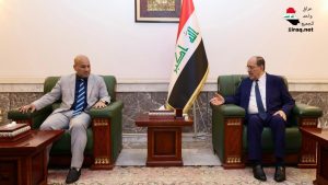 المالكي ومحافظين ديالى والبصرة